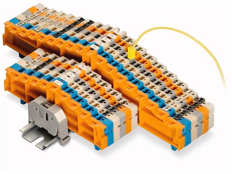 Wago Din Rail Terminal Block