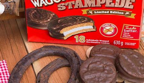 Raspberry Wagon Wheels Chocolate Covered Marshmallow