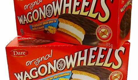 Raspberry Wagon Wheels Chocolate Covered Marshmallow