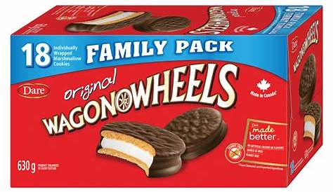 WAGON WHEELS Original Marshmallow Cookies 9PK Dollarama