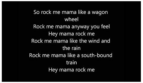 Wagon Wheel By Old Crow Medicine Show (With Lyrics) YouTube