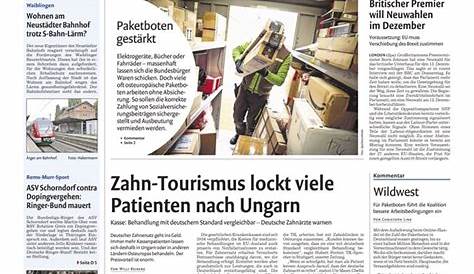 Waiblinger Kreiszeitung vom 30.07.2019 – als ePaper im iKiosk lesen