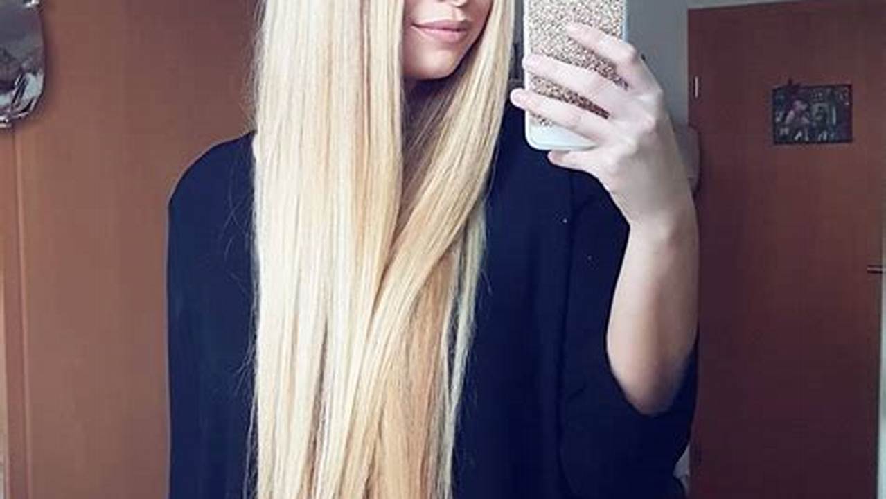 Stunning Styles for Waist-Length Straight Blonde Hair