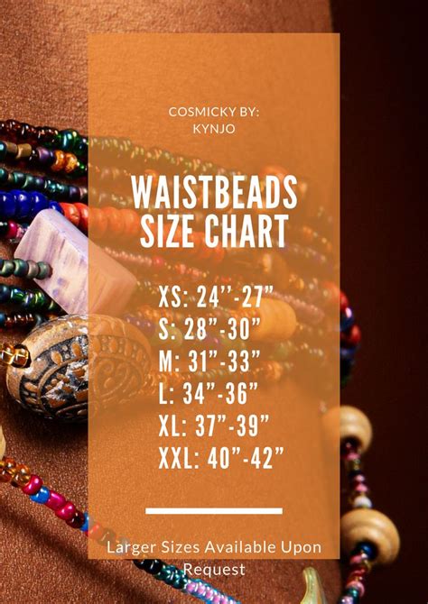 Waist Beads Length