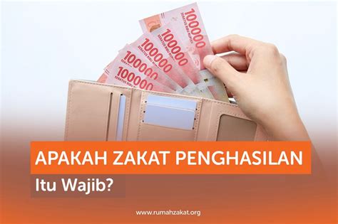 Wajib Zakat Penghasilan