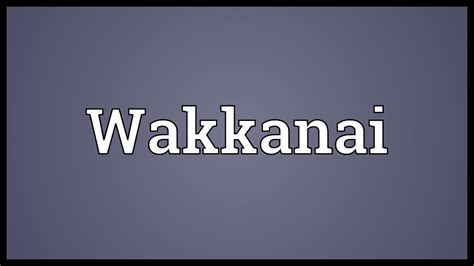 Perbedaan Antara Wakai dan Wakaranai