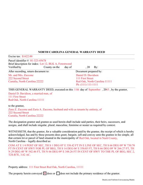 Wake County Deeds Property