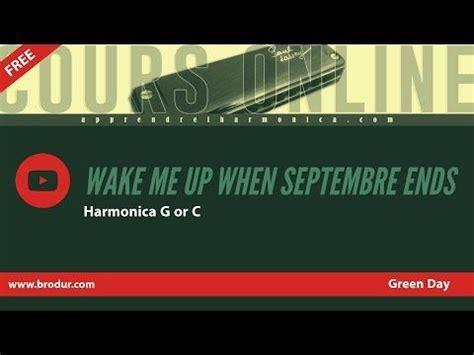 Famous Wake Me Up When September Ends Harmonica New