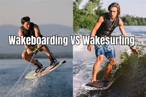 Wake Surfing Vs Surfing