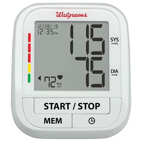 walgreen blood pressure monitors