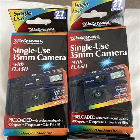Walgreens Single Use Camera Developing