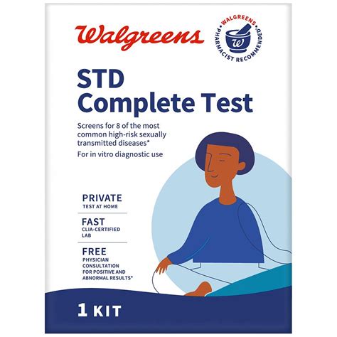 walgreens.com at home std test