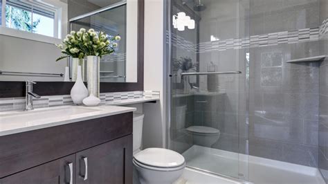 The small bathroom shower small and beautiful Often, small bathrooms feel cramped and