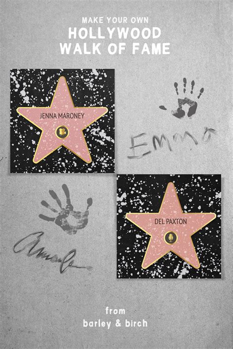 Walk Of Fame Ideas