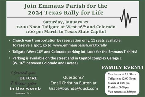 walk to emmaus texas 2024 schedule