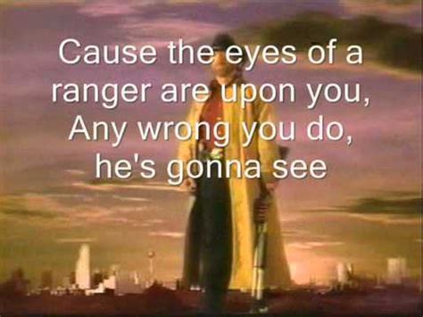Chuck Norris The Eyes of the Ranger Lyrics Genius Lyrics