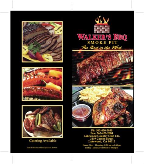 Walker Bbq Walker Ca