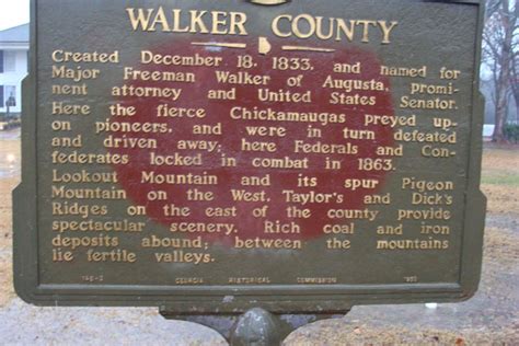 walker county georgia history