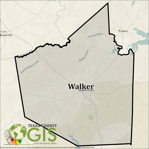 Walker County Property Map