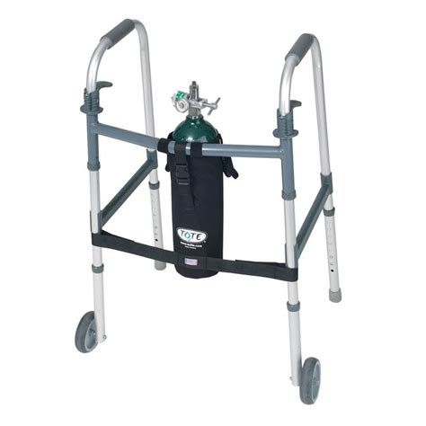 Walker With Oxygen Carrier