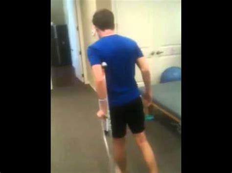 walking after acl and meniscus surgery