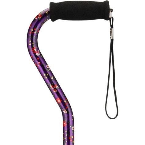 Walking Cane With Offset Handle