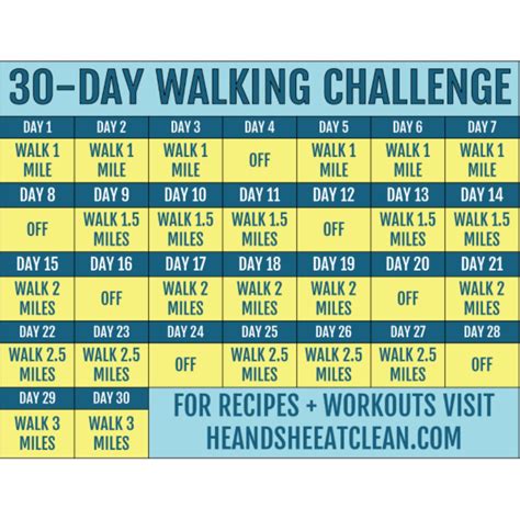 Walking Exercise Challenge