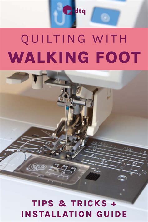 Walking Foot Use