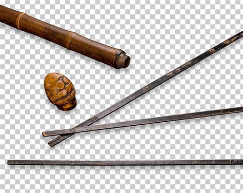 Walking Stick With Hip Flask