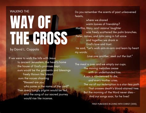 walking the way of the cross