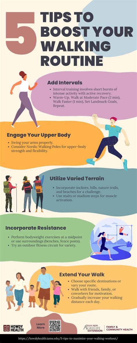 Walking tips