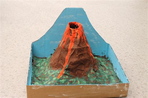 walking volcano science project