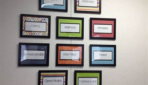 School Administration Office Decorating Ideas Profile Wall