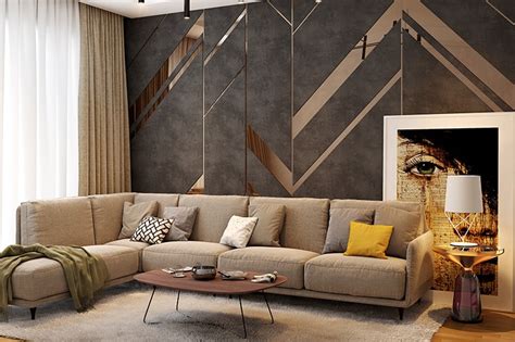 10 Best Interior Living Room Wall Designs franblaster