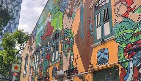Pin by Belinda Low on My Singapore Murals | Mural, Singapore, Childhood