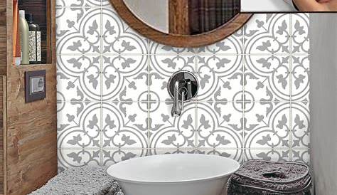 Classic White Marble Tile Sticker Suitable Wall & Floor Etsy White