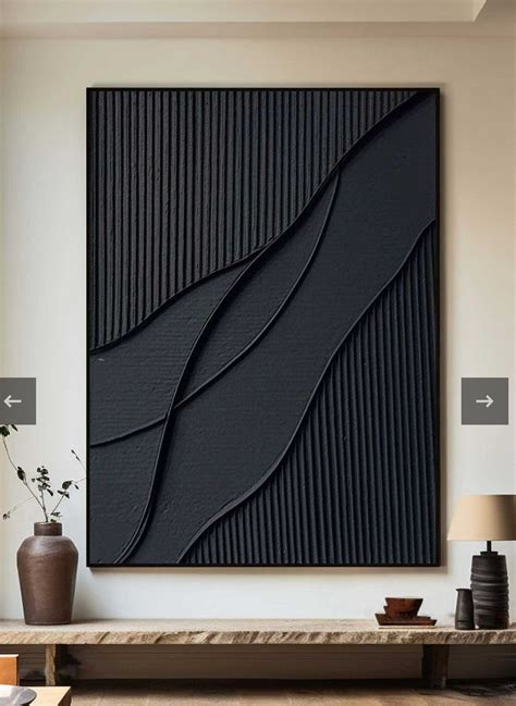 Wall Art Black Colour