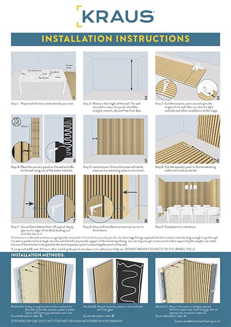 Wall Art Installation Instructions