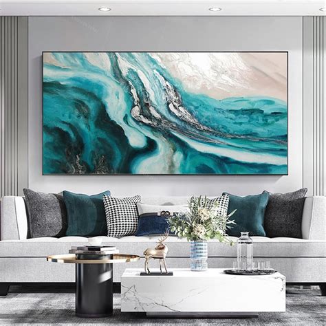Wall Art Teal