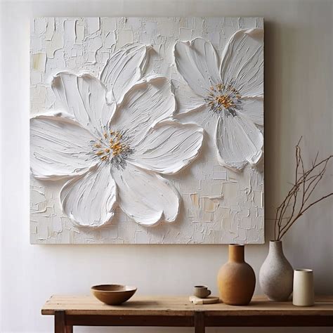 Wall Art With Flower