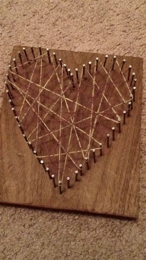 Wall Art With Nails And String