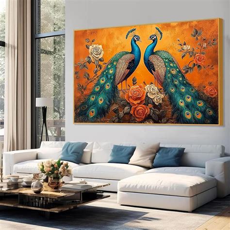 Wall Art With Peacocks