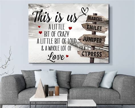 Wall Canvas Art Personalized
