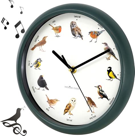 Wall Clock Bird Design