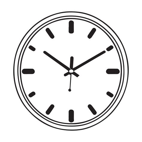 Wall Clock Images Vector