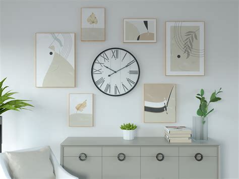 Wall Clock Living Spaces