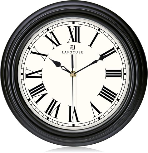 Wall Clock Roman Numerals Amazon