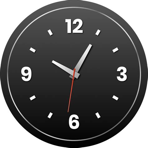 Wall Clock Round Vector
