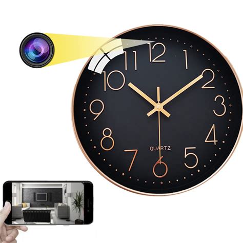 Wall Clock Spy Video Camera