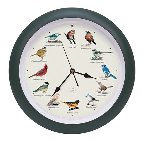 info.wasabed.com:wall clock with singing birds